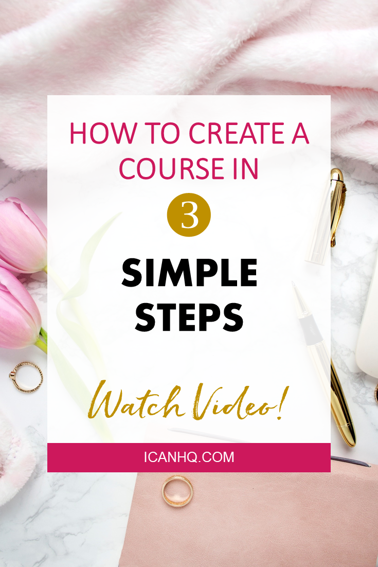 How To Create A Course