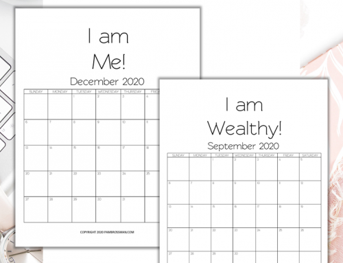 2020 Printable Calendars