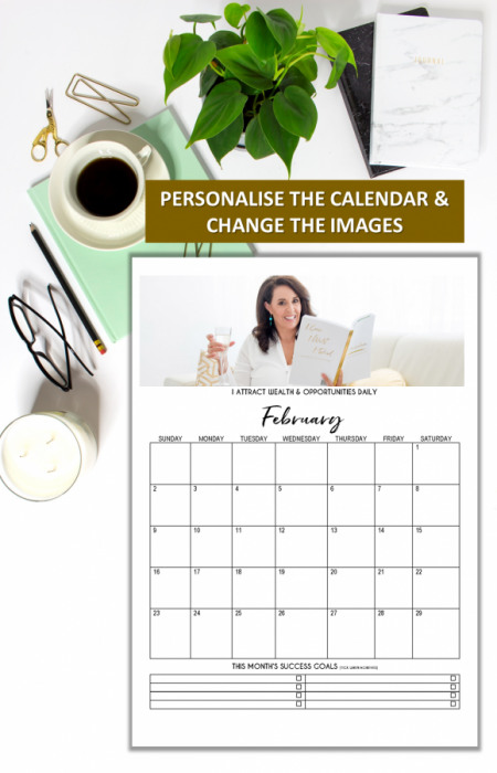 Editable 2020 Printable Calendar Template