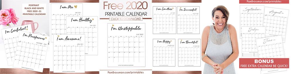 2020-21 Free Printable Calendars